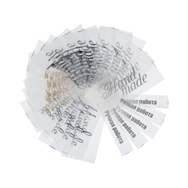 Набор полиуретановых бирок, 25 шт, ассорти, Gamma HMP mix