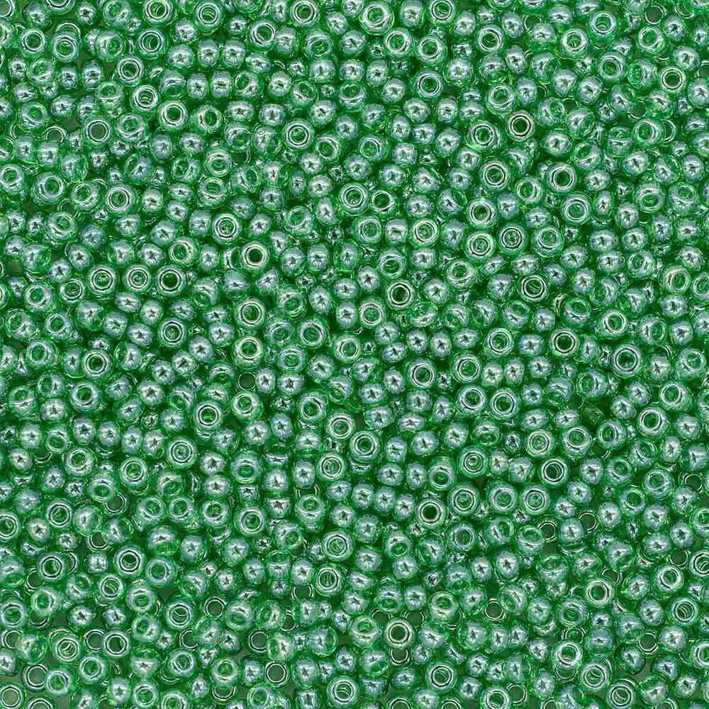 Бисер Preciosa прозрачный с покрытием 10/0 (2.3 мм), 100 г (5х20 г), цв. 56100