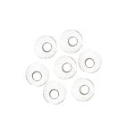 Пайетки плоские 3 мм, упак. 10 гр, Астра, 1 серебро, уп.10 шт