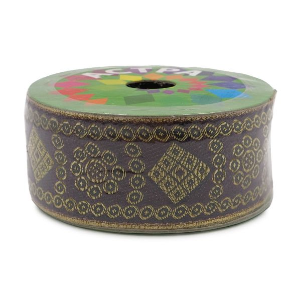 Лента (тесьма) жаккардовая 40.0 мм / 9 метров, Astra&Craft (245) SR1358