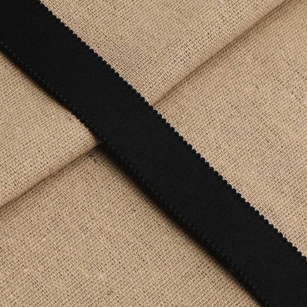 Резинка бельевая (бретелечная) 20.0 мм / 50 метров, черный, ML220.020