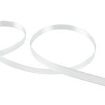 Лента атласная нарезка _6.0 мм / 10 шт по 5.4 метра, №518L(14-4104) серый, Gamma AL-6P