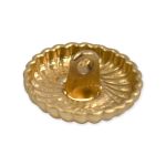 Пуговицы на ножке металл 17 мм, 6 шт, 30 золото, Blitz MB 0251