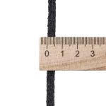 Тесьма (лента) киперная (100 х/б) 5 мм / 25 метров, рис. 9790, 1.4 г/м, т.серый, С3865Г17/1