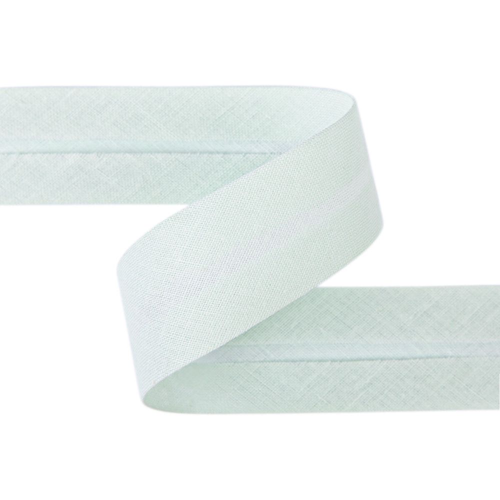 Косая бейка хлопковая 30 мм / 5 шт по 5.4 метра, №182 св.св.голубой, Gamma GK-30C