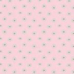 Ткань для пэчворка Peppy Бабушкин сундучок, рулон 112 см / 5 метров, БС-42 ромашки розовый, Peppy