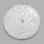 Лента (тесьма) шторная для римских штор (1 ряд петель) 15 мм / 50 метров, прозрачный, 2020-RT