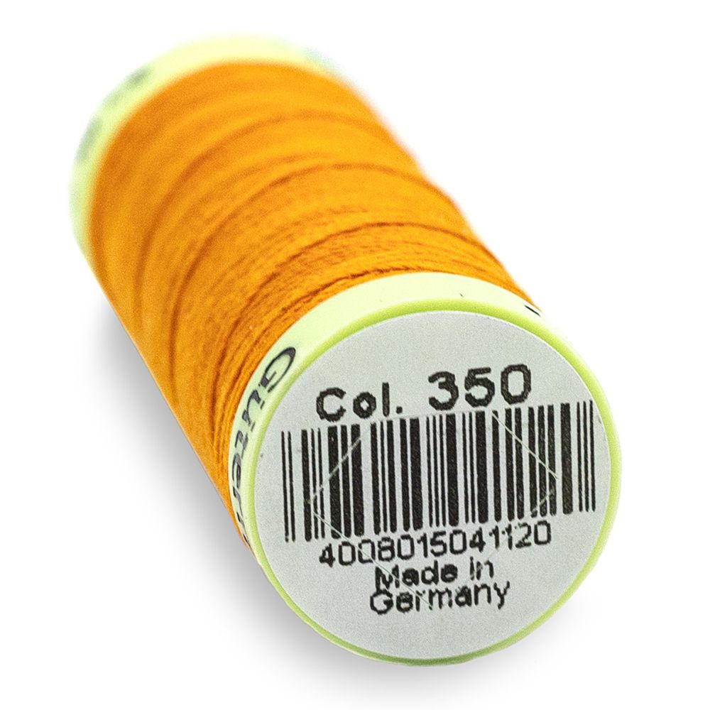Нитки отделочные Gutermann Top Stitch, 30м, 350 св.оранжевый, 5 катушек