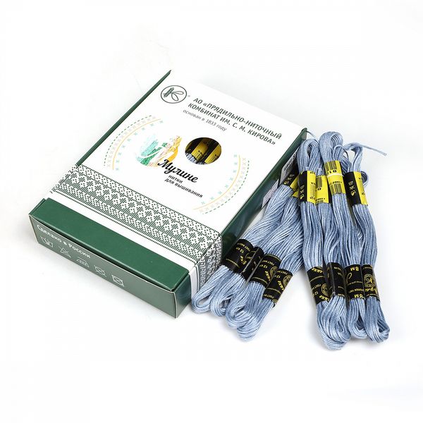 Мулине ПНК им.Кирова цв.8102, 24 мотка по 8 метров