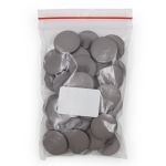 Пуговицы на ножке 32L (20мм) (Gray (серый)), 36 шт