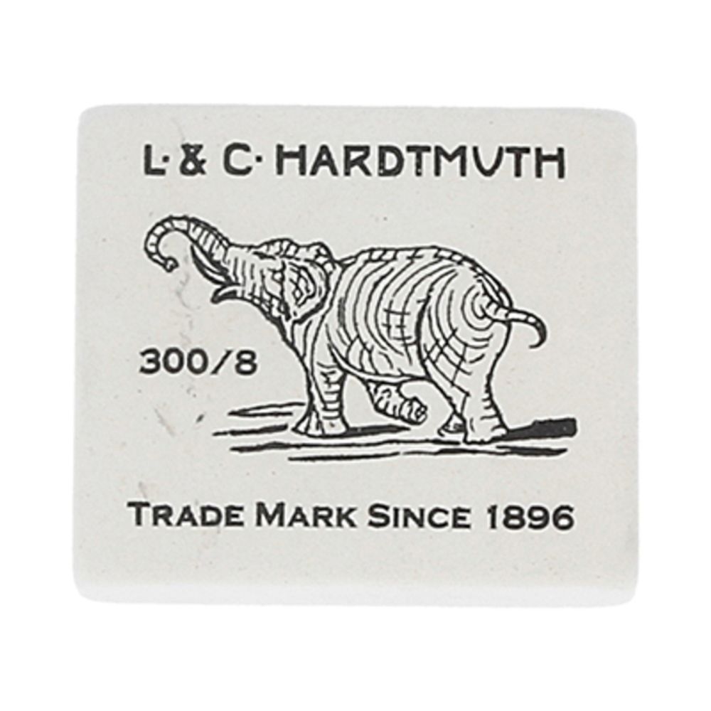 Ластик для чернографитных карандашей KOH-I-NOOR Hardtmuth 300/08, 8 шт, 0300008005KDRU