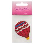 Термоаппликация "Красный воздушный шар", 4.0х5.5см