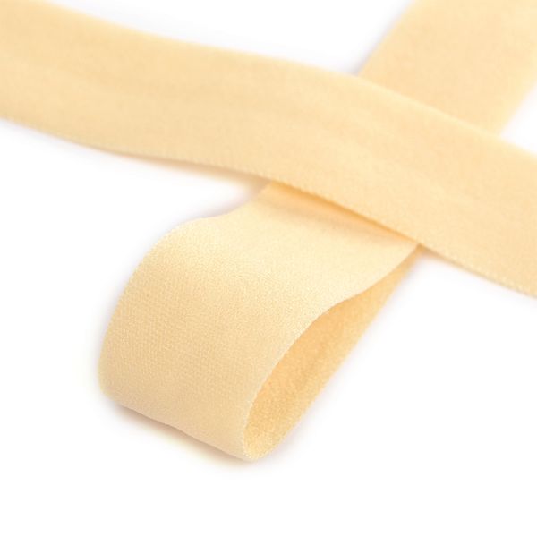 Резинка бельевая (окантовочная) матовая 15.0 мм / 50 метров, S180 бежевый песочный