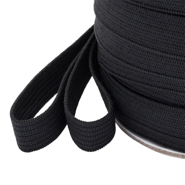 Резинка бельевая (стандартная) вязаная 10.0 мм / 40 метров, ТВ-10, черный