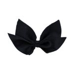 Бантики пришивные 4.7х2.9 см, 10 шт, №073 черный, Blitz 112