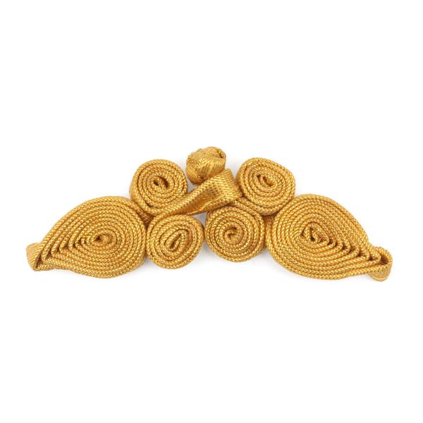 Сутажная застежка, 7см, (6 шт), 902N-020