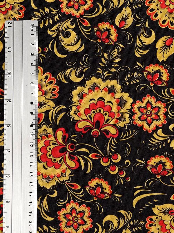 Габардин 150 г/м², 150 см / 10 метров, TBY.4000.02 ,черный