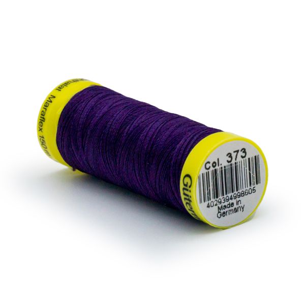 Нитки для трикотажа Gutermann Maraflex, 150м, 373 т.фиолетовый, 5 катушек