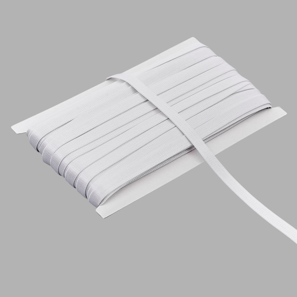 Резинка корсетная 10.0 мм / 30 метров, белый, 964