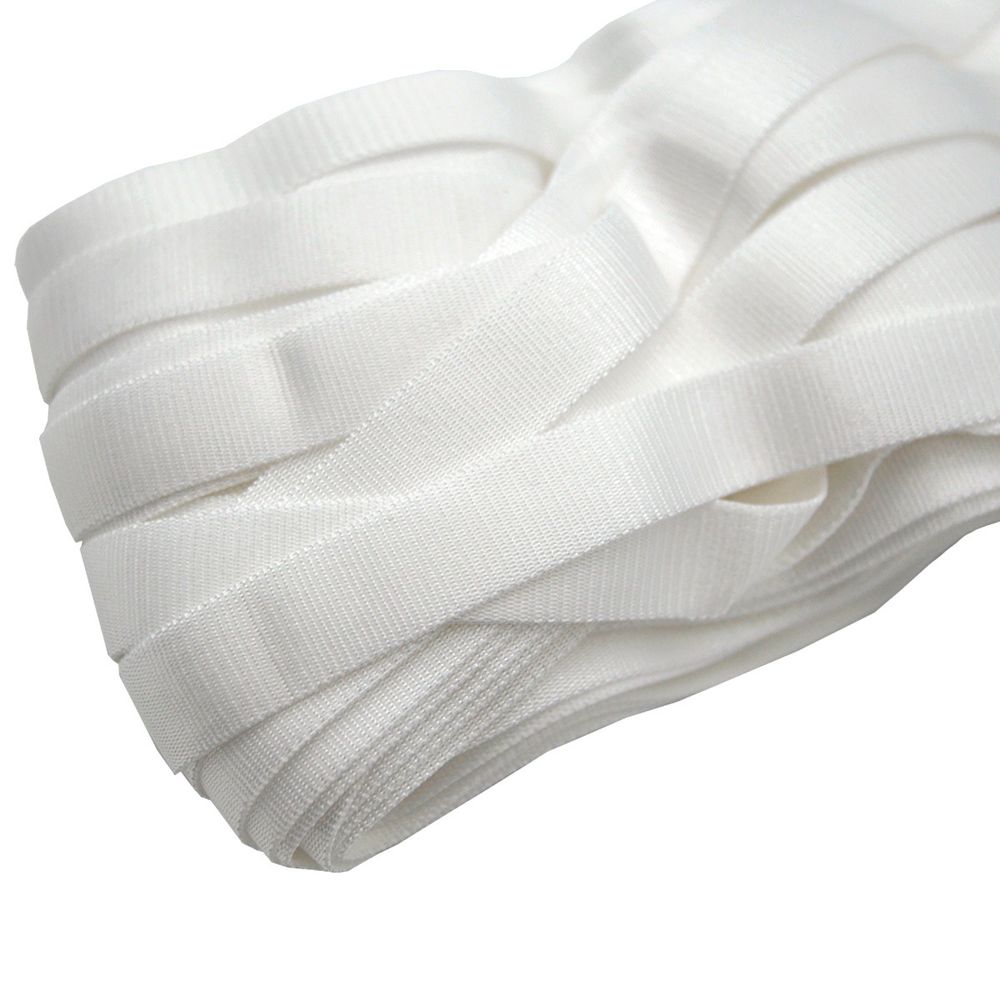 Резинка бельевая (бретелечная) 16.0 мм / 25 метров, ST/35, белый