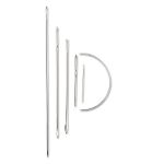 Иглы ручные набор игл для матрасов, ткачества, смирны и мебели, 6 штв уп, Prym