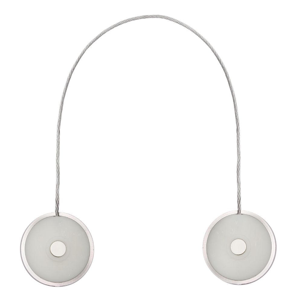 Клипсы для штор магнитные с тросом, 30см ⌀45, 5С