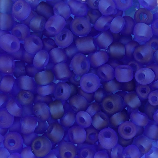 Бисер Zlatka 8/0, 100 г (10х10 г), №0008M т.синий, GR