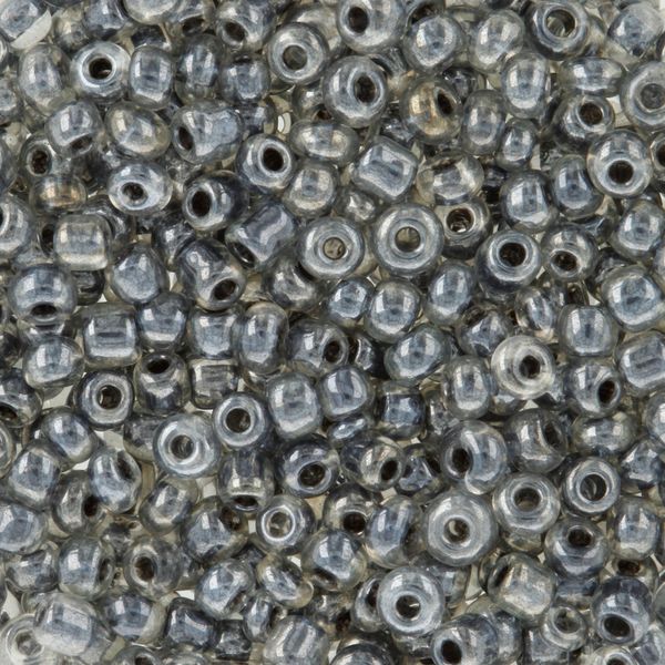 Бисер Zlatka 11/0 (2.1 мм), 100 г (10х10 г), №2210 т.серый, GR