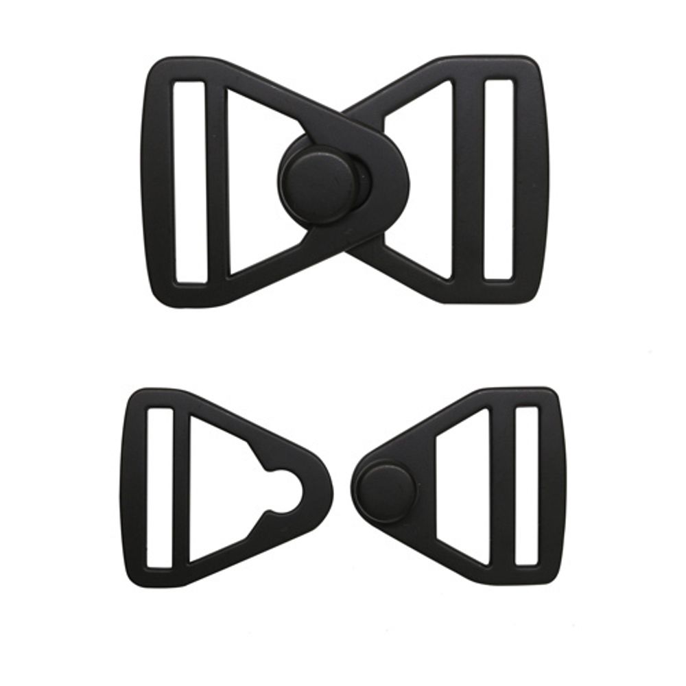 Пряжка 30мм (M.Black), 2 шт /TOS/