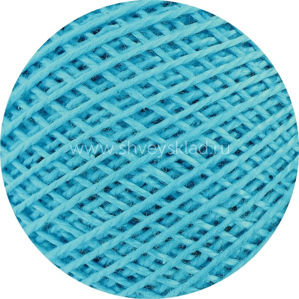 Пряжа ПНК им.Кирова Ирис / уп.20 мот. по 25 г, 150м, 3010 темно-бирюзовый