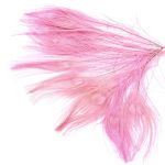 Перо павлина декоративное 25-30см, 10 штук (розовый), AR204-2