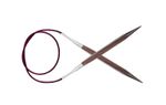 Спицы круговые Knit Pro Cubics 5,5 мм / 40 см, дерево, коричневый, 25126