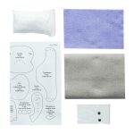 Набор для шитья игрушки из фетра, Слоник, 13 см