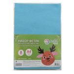 Фетр листовой мягкий 3.0 мм, 20х30см, 8 шт, Astra&Craft, 3