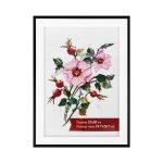 Рамка для картины (фото) пластик с оргстеклом 21х30 см, белый, Gamma ПРК-23