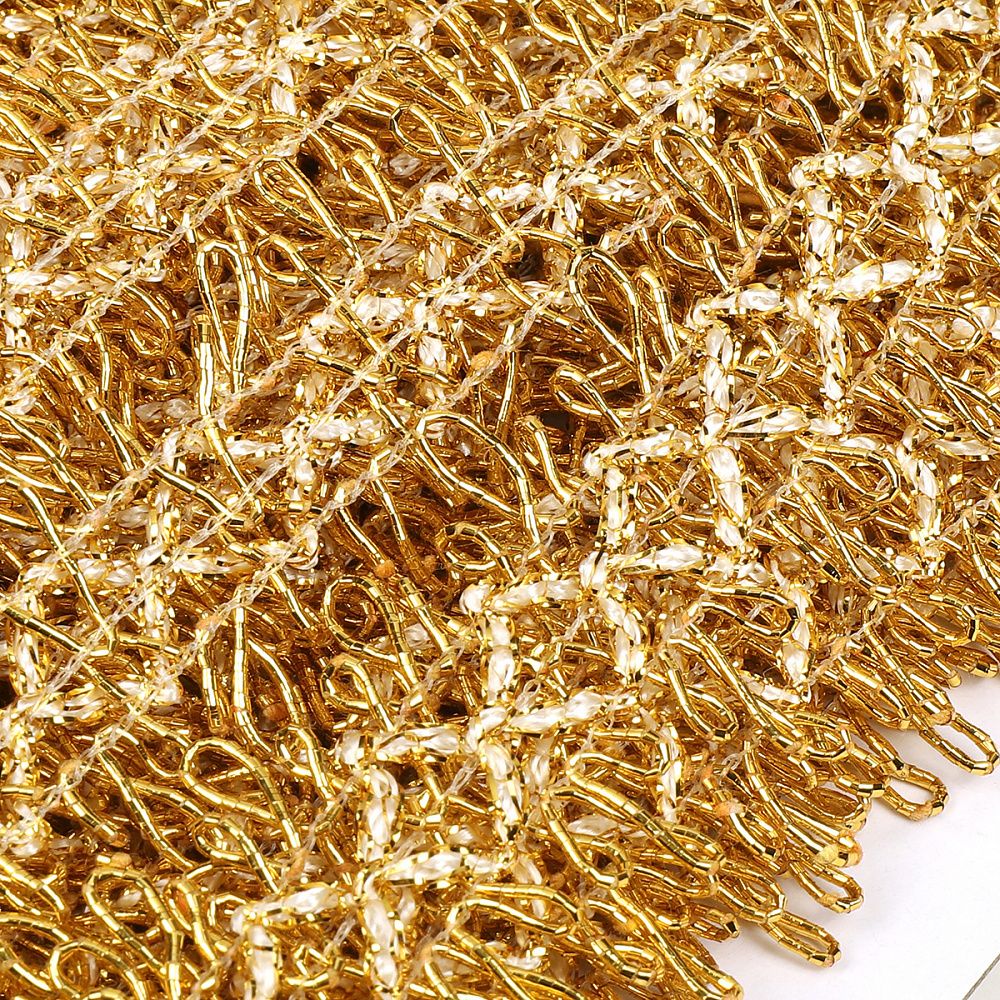 Тесьма отделочная 28 мм, 9447 цв.золото уп.13.71м