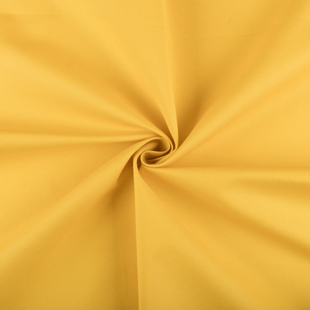 Ткань для пэчворка Peppy Краски жизни Люкс, рулон 112 см / 5 метров, 14-0754 т.желтый, Peppy