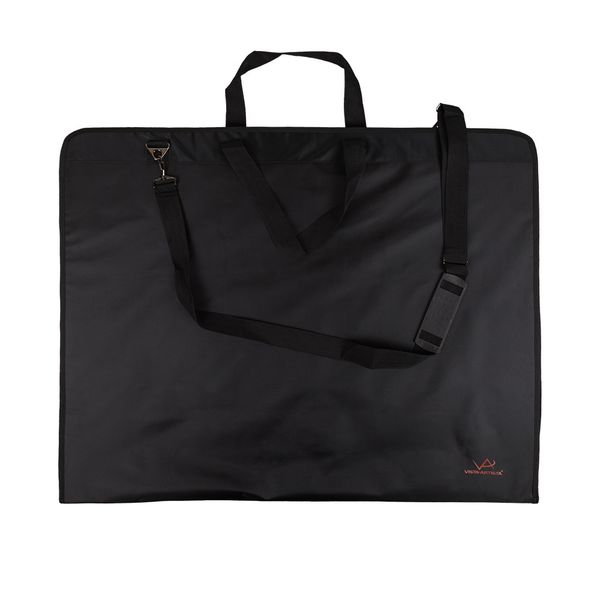 Папка на молнии А1 90х70х2 см, 100% нейлон, узкая/ черный SGY-01, Vista-Artista