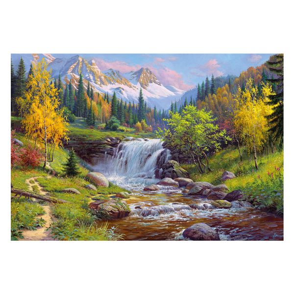 Пазл. Премиальная коллекция 1500 элементов, TOP-PZL-1500/01 Горный ручей, Фрея