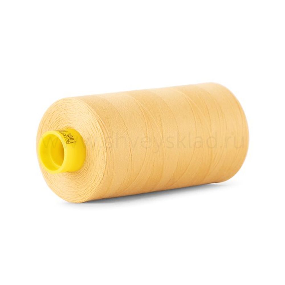Нитка универсальная Gutermann Mara 120/2, 1000 м, 700207, 415 желтая охра, 1 шт