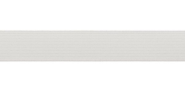 Резинка башмачная 25.0 мм / 1 метр, белый, Gamma 9с768 Б