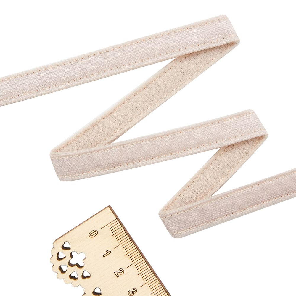 Лента тоннельная (чехол для косточек) 12.0 мм / 20 метров, Arta, 168 серебристый пион