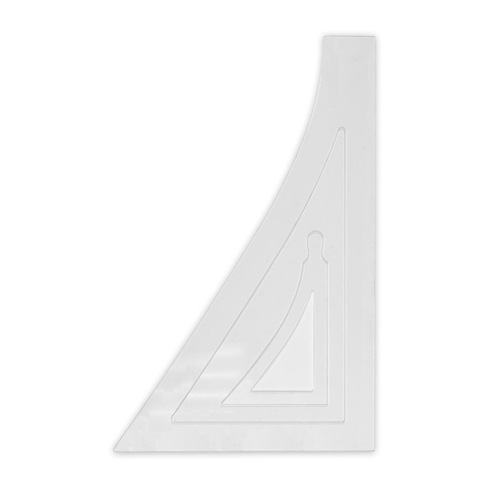 Лекало 60.8х37.4 см, 1-6, комплект, Gamma