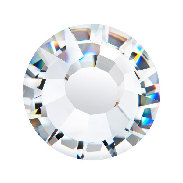 Стразы неклеевые стекло 2 мм, 144 шт, SS06 М.С.Rose VIVA12 Crystal в пакете, белый (crystal)