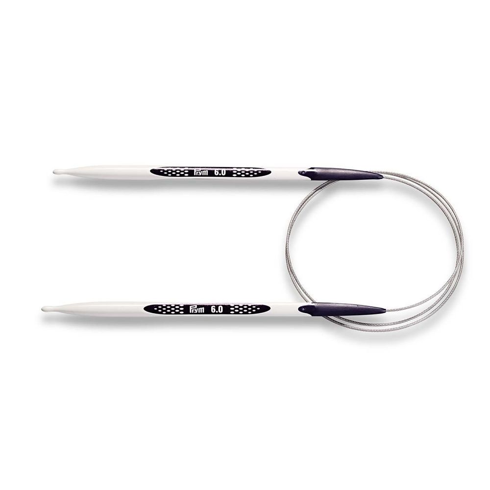 Спицы круговые Prym Ergonomics ⌀6,0 мм, 80 см