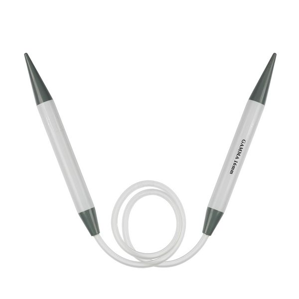 Спицы круговые пластик ⌀16,0 мм, 80 см, Gamma PKN1