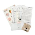 Набор для вышивания нитками Panna, Живая картина. Брошь. Лисичка, 5х5 см