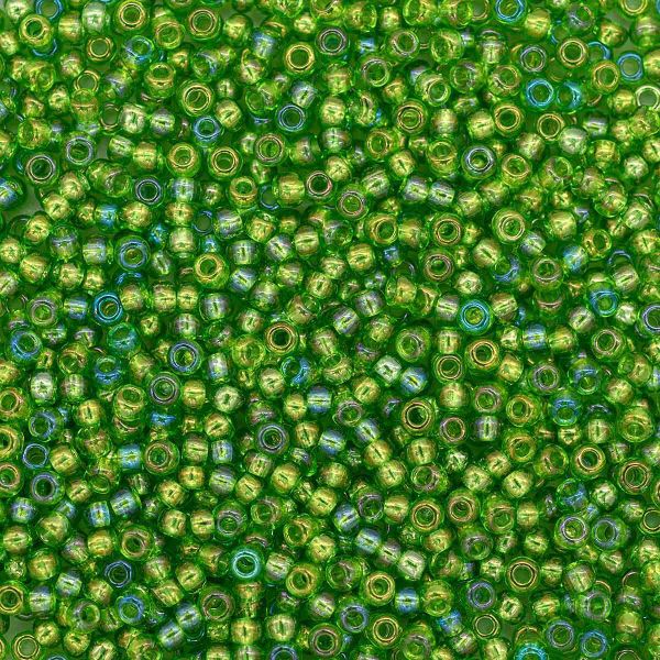 Бисер Preciosa прозрачный с радужным покрытием 10/0 (2.3 мм), 100 г (5х20 г), цв. 51430