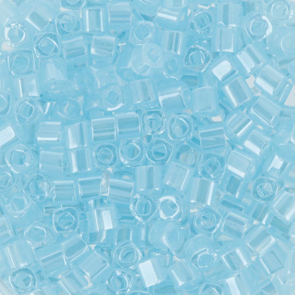 Бисер Toho Cube 2 (1.5 мм), 25 г (5х5 г), 0143 бл.голубой/Перламутровый