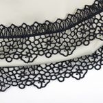 Кружево гипюр (плетёное) 45 мм, диз.2501 цв.B4815 т.синий уп.13.71м, Kruzhevo